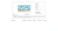 Desktop Screenshot of bsestarmf.in